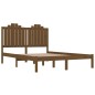Giroletto Miele in Legno Massello di Pino 135x190cm 4FT6 Double Giroletto Miele in Legno Massello di Pino 135x190cm 4FT6 Double