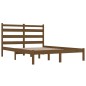 Giroletto Miele in Legno Massello di Pino 135x190cm 4FT6 Double