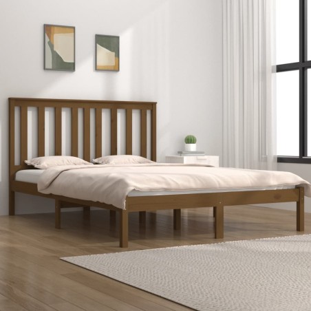 Giroletto Miele in Legno Massello di Pino 140x190 cm