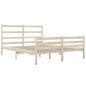 Giroletto in Legno Massello di Pino 120x190 cm 4FT Small Double Giroletto in Legno Massello di Pino 120x190 cm 4FT Small Double