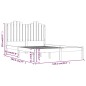 Giroletto Miele Legno Massello Pino 120x190 cm 4FT Small Double Giroletto Miele Legno Massello Pino 120x190 cm 4FT Small Double