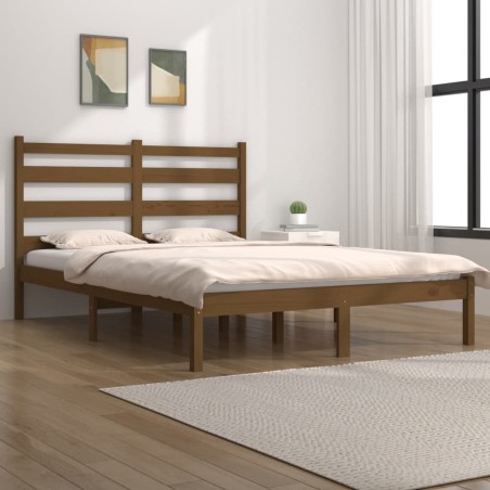 Giroletto Miele in Legno Massello Pino 180x200cm 6FT Super King
