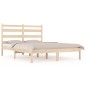 Giroletto in Legno Massello di Pino 135x190 cm 4FT6 Double Giroletto in Legno Massello di Pino 135x190 cm 4FT6 Double