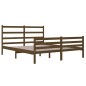 Giroletto Miele in Legno Massello di Pino 135x190cm 4FT6 Double Giroletto Miele in Legno Massello di Pino 135x190cm 4FT6 Double