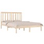 Giroletto in Legno Massello di Pino 120x190 cm 4FT Small Double Giroletto in Legno Massello di Pino 120x190 cm 4FT Small Double