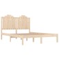 Giroletto in Legno Massello di Pino 120x190 cm 4FT Small Double Giroletto in Legno Massello di Pino 120x190 cm 4FT Small Double