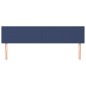 Testiera 2 pz Blu 80x5x78/88 cm in Tessuto Testiera 2 pz Blu 80x5x78/88 cm in Tessuto