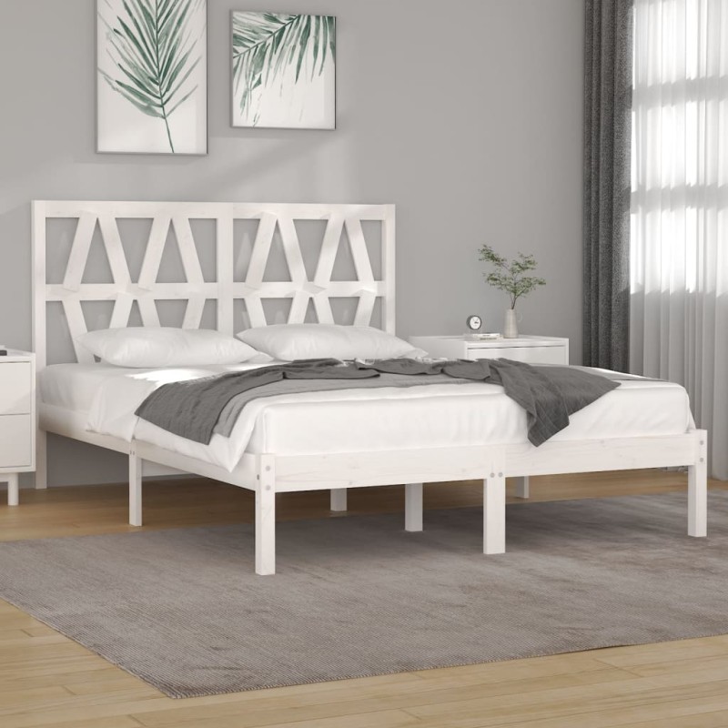Giroletto Bianco in Legno Massello di Pino 140x190 cm Giroletto Bianco in Legno Massello di Pino 140x190 cm