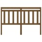 vidaXL Testiera per Letto ambra 146x4x100 cm in Legno Massello di Pino vidaXL Testiera per Letto ambra 146x4x100 cm in Legno Massello di Pino