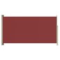 vidaXL Tenda Laterale Retrattile per Patio 160x300 cm Rossa vidaXL Tenda Laterale Retrattile per Patio 160x300 cm Rossa