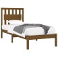 Giroletto Miele Legno Massello Pino 75x190 cm 2FT6 Small Single Giroletto Miele Legno Massello Pino 75x190 cm 2FT6 Small Single