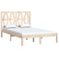 Giroletto in Legno Massello di Pino 120x190 cm 4FT Small Double Giroletto in Legno Massello di Pino 120x190 cm 4FT Small Double