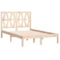 Giroletto in Legno Massello di Pino 120x190 cm 4FT Small Double Giroletto in Legno Massello di Pino 120x190 cm 4FT Small Double