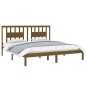Giroletto Miele in Legno Massello 180x200 cm 6FT Super King Giroletto Miele in Legno Massello 180x200 cm 6FT Super King