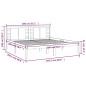Giroletto Miele in Legno Massello di Pino 200x200 cm Giroletto Miele in Legno Massello di Pino 200x200 cm