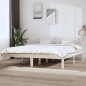 Giroletto Bianco in Legno Massello 180x200 cm 6FT Super King Giroletto Bianco in Legno Massello 180x200 cm 6FT Super King