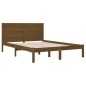 Giroletto Miele in Legno Massello 135x190 cm 4FT6 Double Giroletto Miele in Legno Massello 135x190 cm 4FT6 Double