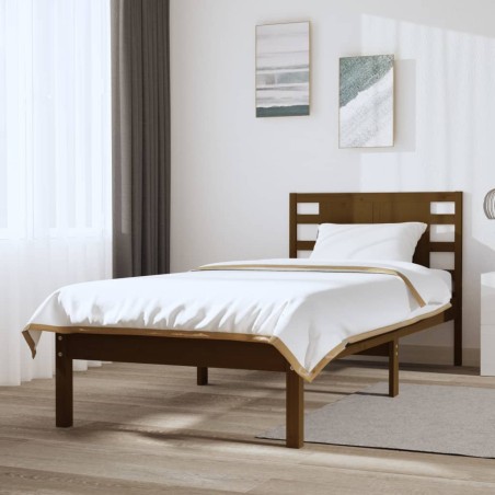 Giroletto Miele in Legno Massello di Pino 90x200 cm