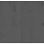 Giroletto Grigio in Legno Massello 90x190 cm 3FT Single Giroletto Grigio in Legno Massello 90x190 cm 3FT Single