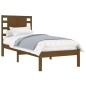 Giroletto Miele in Legno Massello 75x190 cm 2FT6 Small Single Giroletto Miele in Legno Massello 75x190 cm 2FT6 Small Single