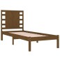 Giroletto Miele in Legno Massello 75x190 cm 2FT6 Small Single Giroletto Miele in Legno Massello 75x190 cm 2FT6 Small Single