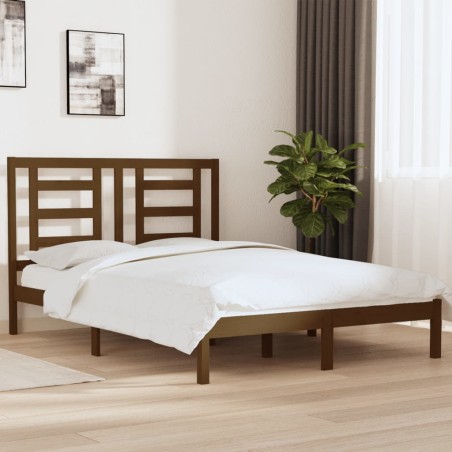Giroletto Miele in Legno Massello di Pino 140x190 cm
