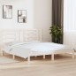 Giroletto Bianco in Legno Massello 180x200 cm 6FT Super King Giroletto Bianco in Legno Massello 180x200 cm 6FT Super King