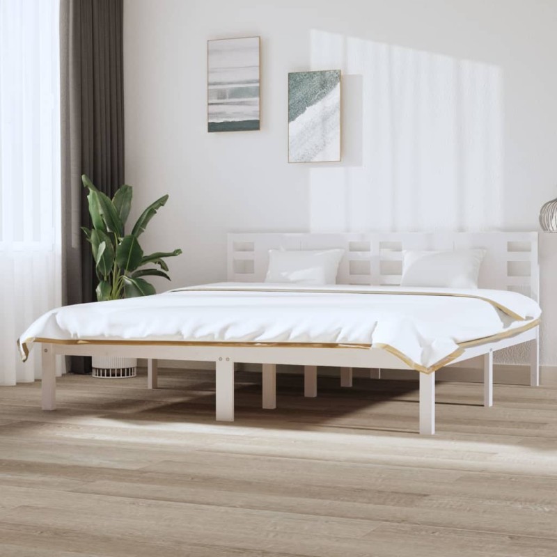Giroletto Bianco in Legno Massello di Pino 200x200 cm Giroletto Bianco in Legno Massello di Pino 200x200 cm