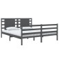 Giroletto Grigio in Legno Massello di Pino 140x190 cm Giroletto Grigio in Legno Massello di Pino 140x190 cm