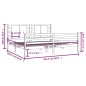 Giroletto Grigio in Legno Massello di Pino 200x200 cm Giroletto Grigio in Legno Massello di Pino 200x200 cm