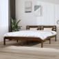 Giroletto Miele in Legno Massello 150x200 cm 5FT King Size