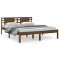 Giroletto Miele in Legno Massello 150x200 cm 5FT King Size