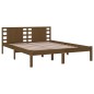 Giroletto Miele in Legno Massello 150x200 cm 5FT King Size