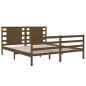 Giroletto Miele in Legno Massello Pino 180x200cm 6FT Super King Giroletto Miele in Legno Massello Pino 180x200cm 6FT Super King
