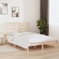 Giroletto in Legno Massello di Pino 135x190 cm 4FT6 Double