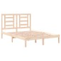 Giroletto in Legno Massello di Pino 135x190 cm 4FT6 Double