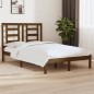 Giroletto Miele in Legno Massello 120x190 cm 4FT Small Double Giroletto Miele in Legno Massello 120x190 cm 4FT Small Double