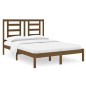 Giroletto Miele in Legno Massello 120x190 cm 4FT Small Double Giroletto Miele in Legno Massello 120x190 cm 4FT Small Double