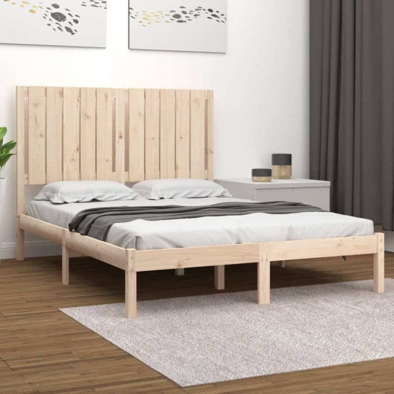 Giroletto in Legno Massello 120x190 cm 4FT Small Double Giroletto in Legno Massello 120x190 cm 4FT Small Double