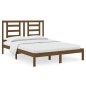 Giroletto Miele in Legno Massello di Pino 135x190cm 4FT6 Double Giroletto Miele in Legno Massello di Pino 135x190cm 4FT6 Double