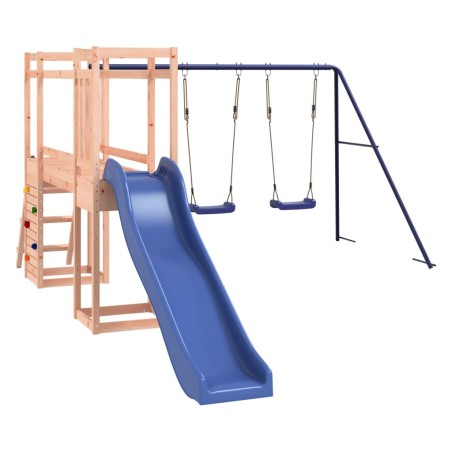 vidaXL Set da Gioco da Esterno in Legno Massello di Douglas