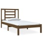 Giroletto Miele in Legno Massello 75x190 cm 2FT6 Small Single Giroletto Miele in Legno Massello 75x190 cm 2FT6 Small Single