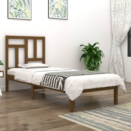 Giroletto Miele in Legno Massello di Pino 90x200 cm