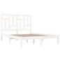 Giroletto Bianco Legno Massello Pino 180x200 cm 6FT Super King Giroletto Bianco Legno Massello Pino 180x200 cm 6FT Super King