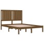 Giroletto Miele in Legno Massello 120x190 cm 4FT Small Double Giroletto Miele in Legno Massello 120x190 cm 4FT Small Double