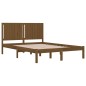 Giroletto Miele in Legno Massello 150x200 cm 5FT King Size