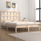 Giroletto in Legno Massello di Pino 120x190 cm 4FT Small Double Giroletto in Legno Massello di Pino 120x190 cm 4FT Small Double