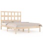 Giroletto in Legno Massello di Pino 120x190 cm 4FT Small Double Giroletto in Legno Massello di Pino 120x190 cm 4FT Small Double