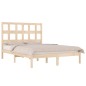 Giroletto in Legno Massello di Pino 120x190 cm 4FT Small Double Giroletto in Legno Massello di Pino 120x190 cm 4FT Small Double