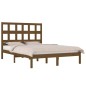 Giroletto Miele in Legno Massello 120x190 cm 4FT Small Double Giroletto Miele in Legno Massello 120x190 cm 4FT Small Double